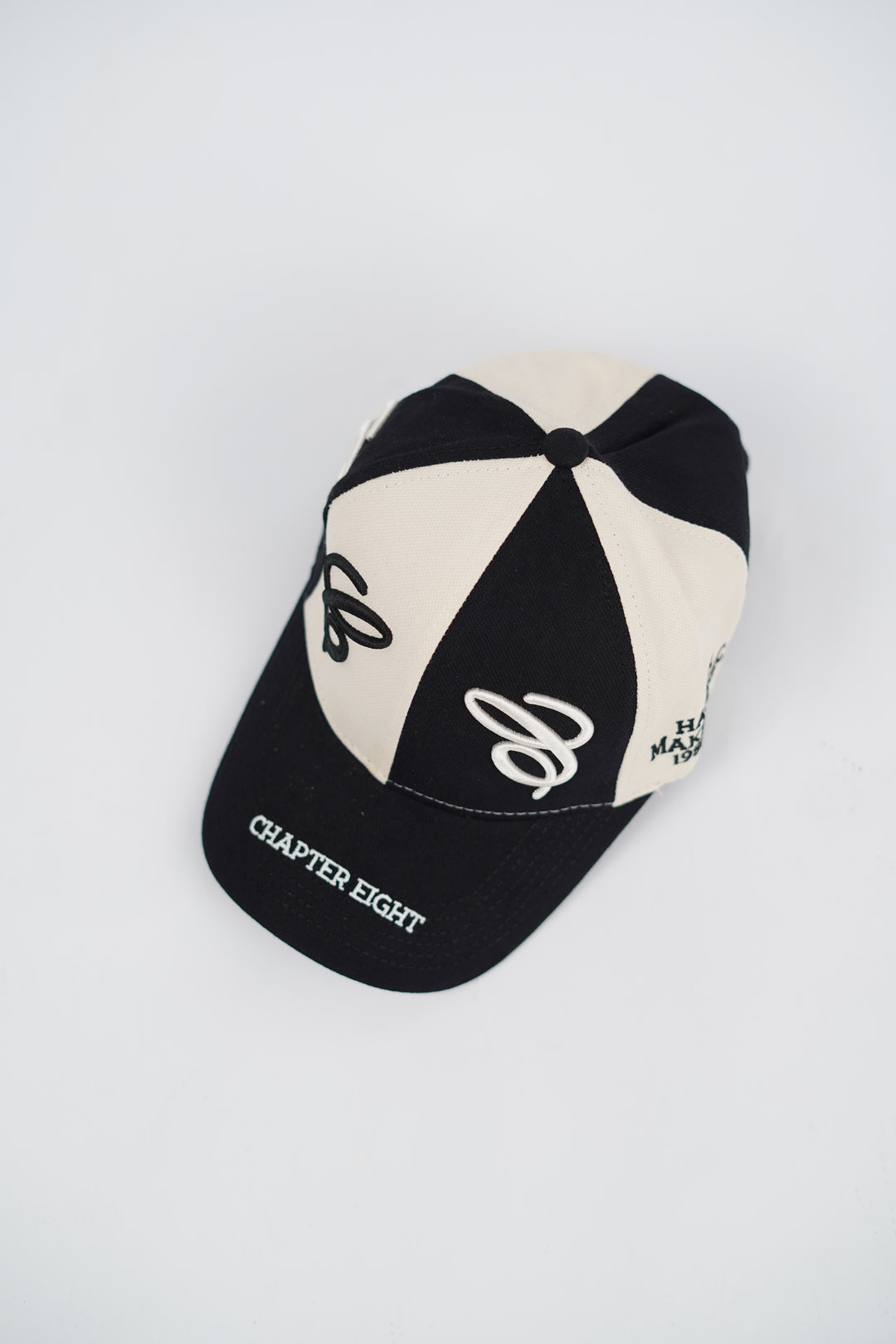 Caliente Logo Two toned Baseball Cap in Black