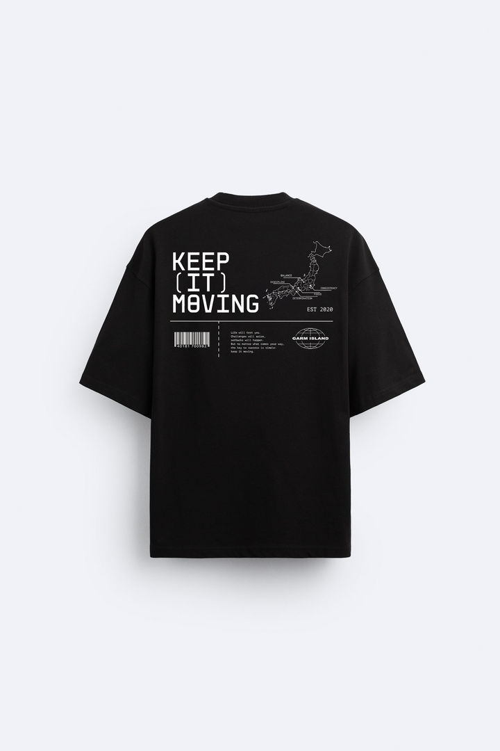 Garm Island Keep it Moving T-shirt