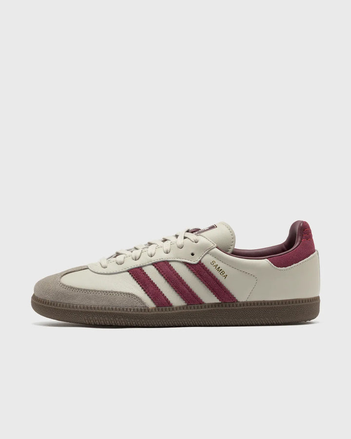 Adidas OG Samba Classic Trainers in Burgundy