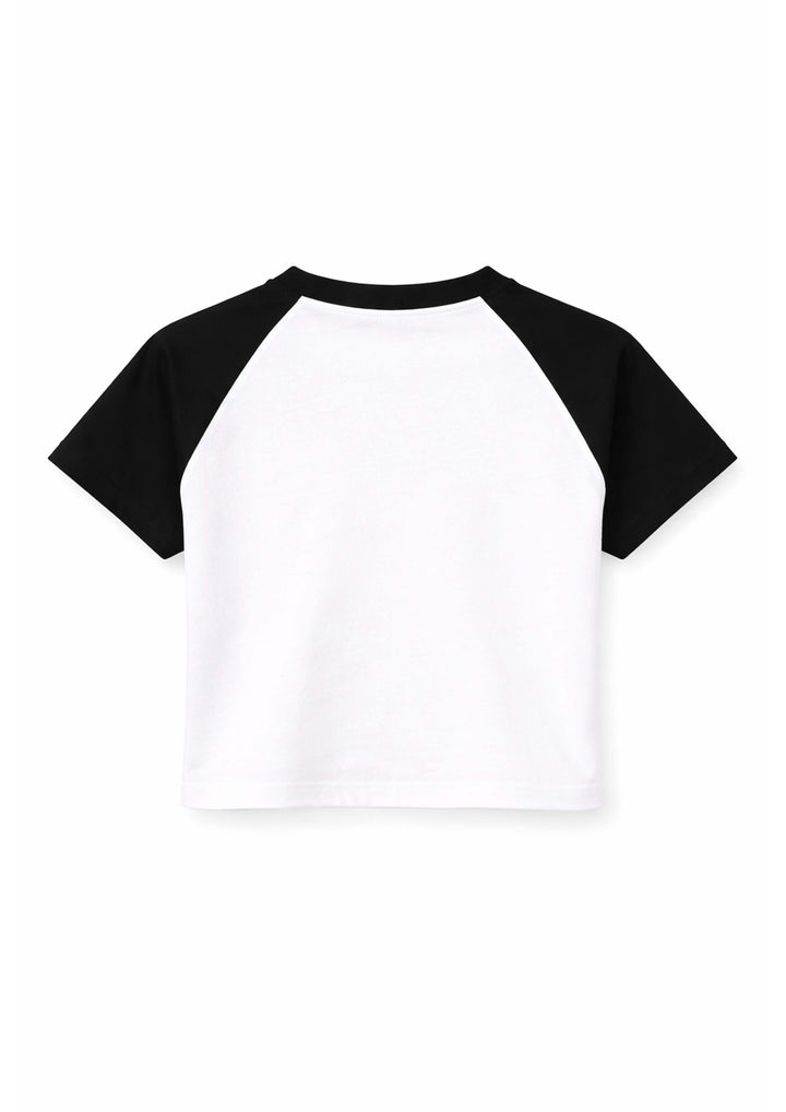 Certified Piano Baby Crop top in white