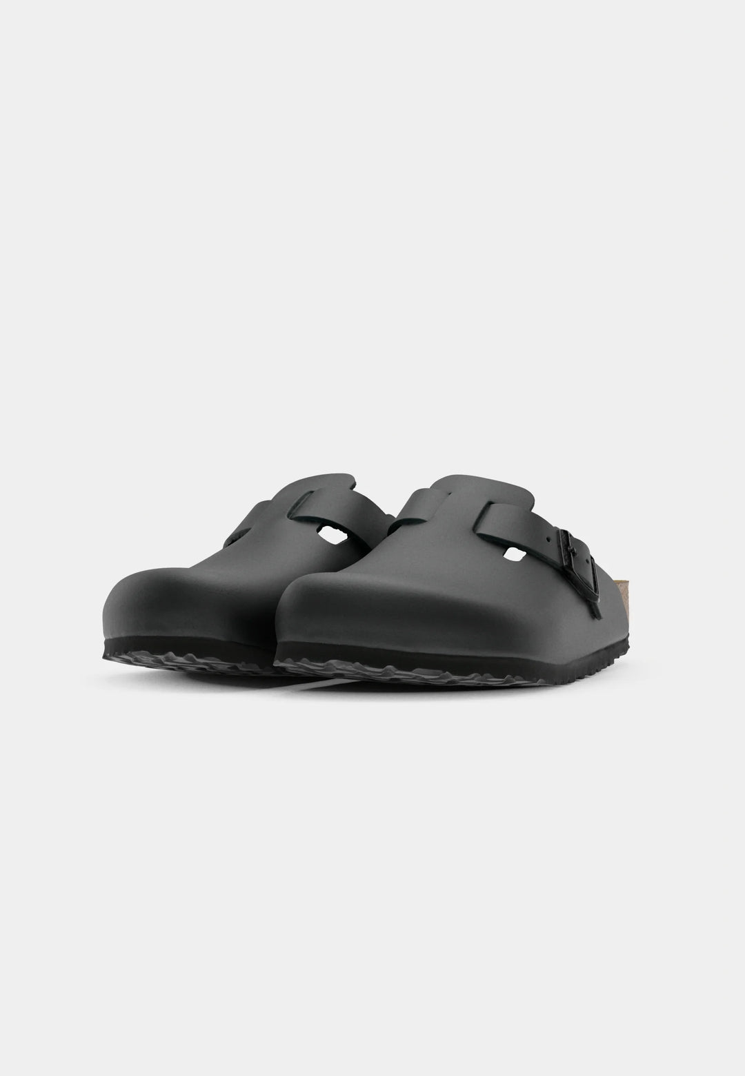Birkenstock Boston Clogs Slides in Matte Black