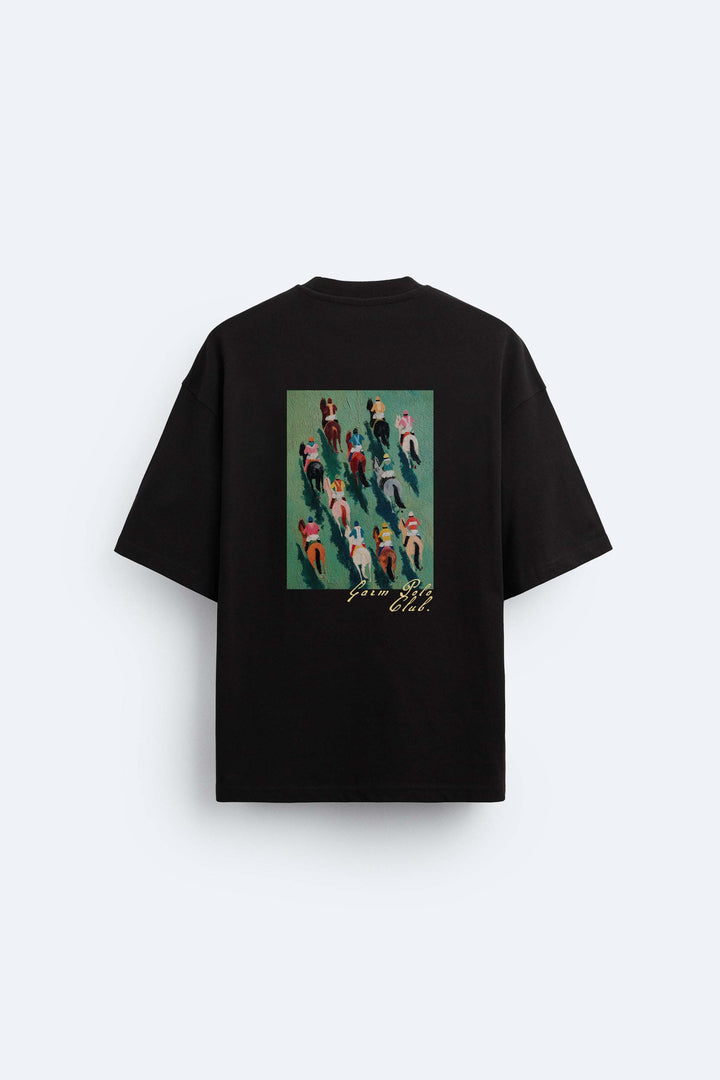 Garm Island Tennis T-shirt in black