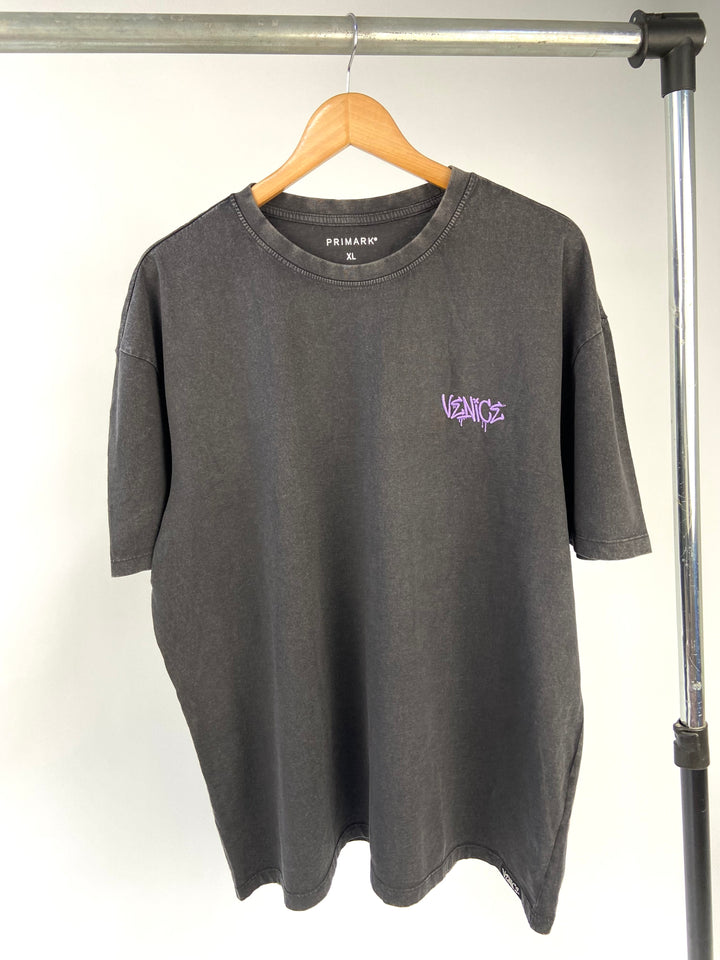 Venice backprint t-shirt in grey