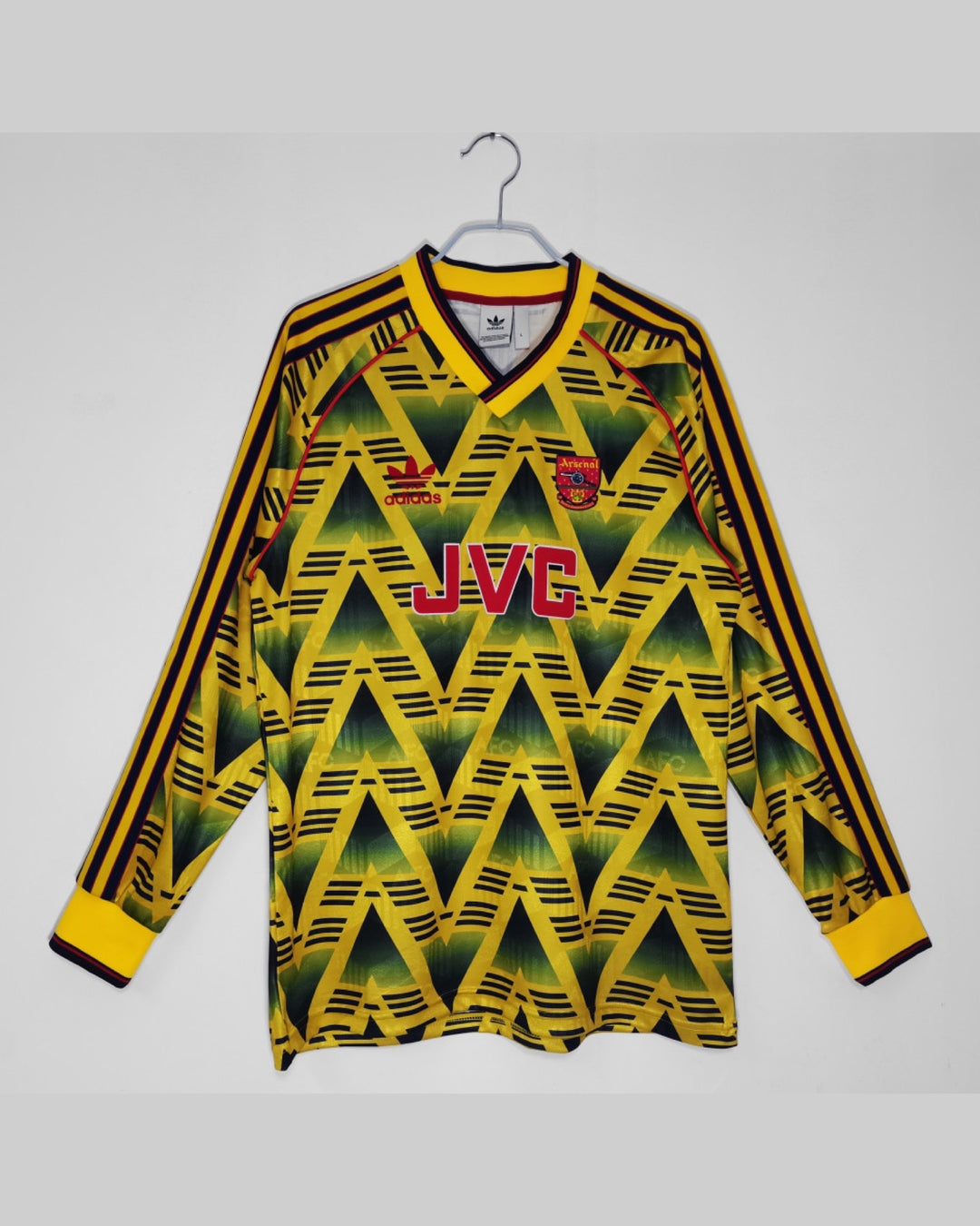 Arsenal 91-93 Away Long Sleeve Retro Jersey