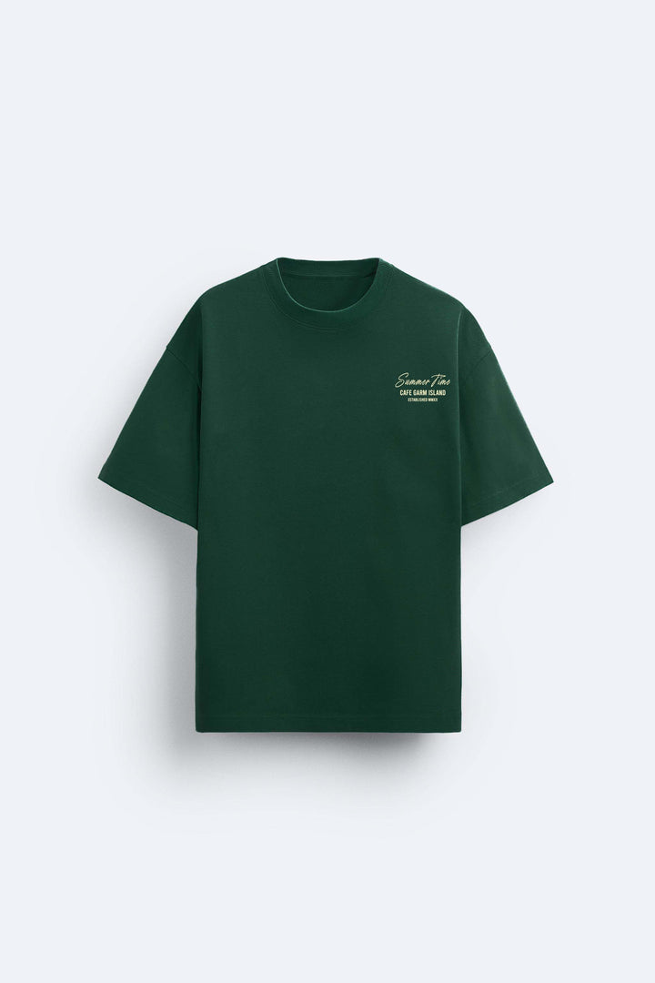 Garm Island Summer Time T-shirt in green