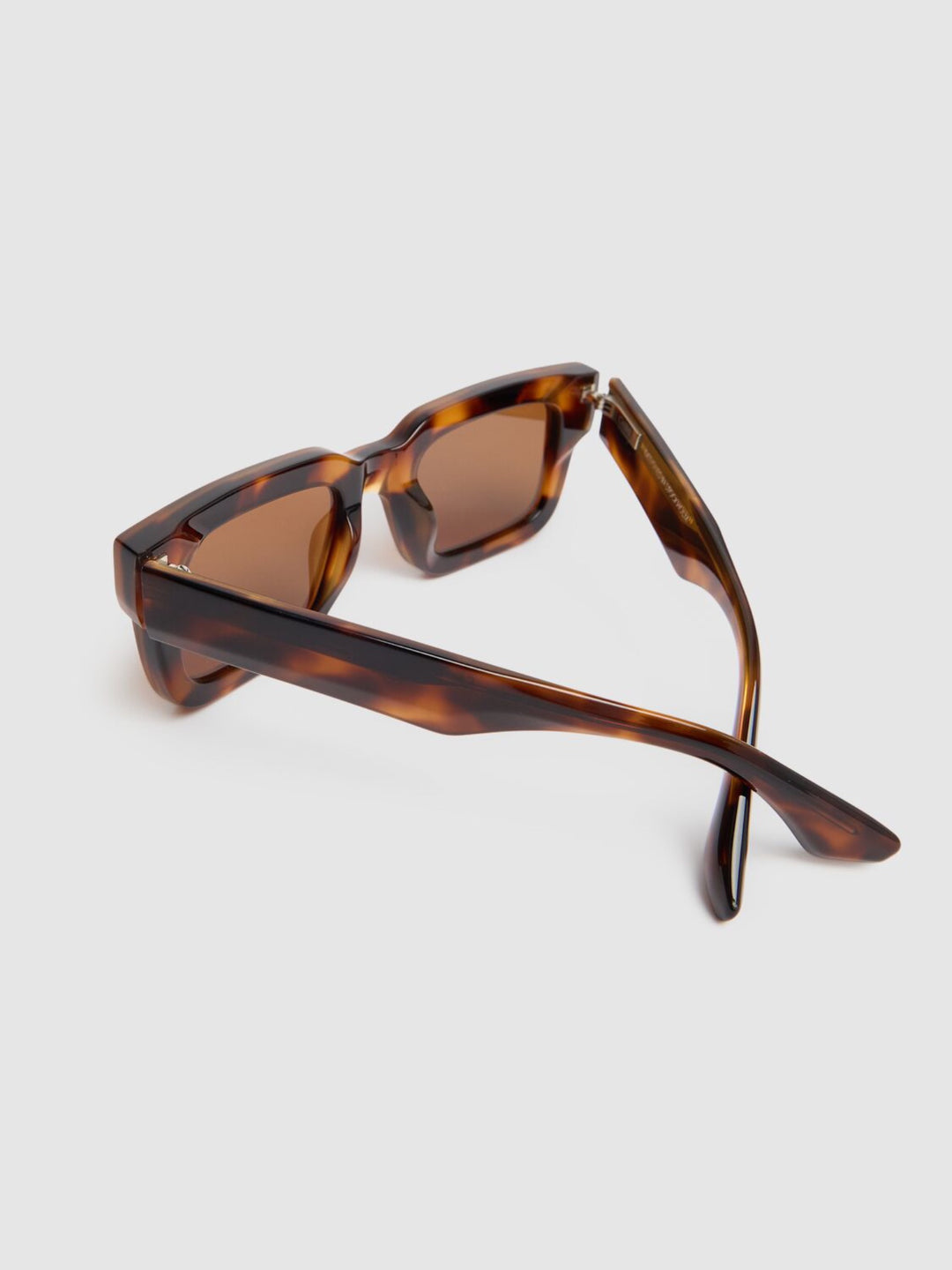 Garm Island Chunky frame sun glasses in brown