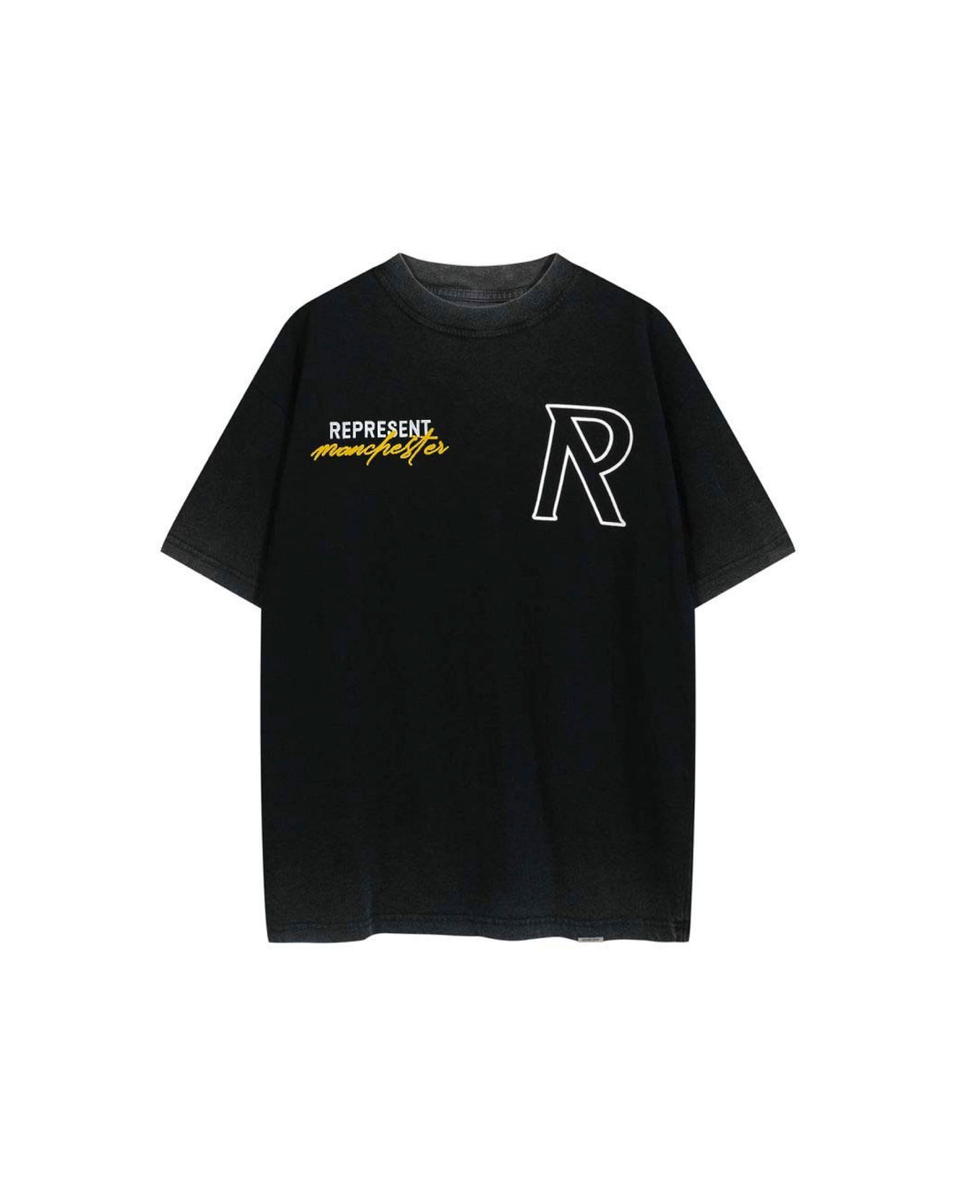 Represent Manchester T-shirt in black