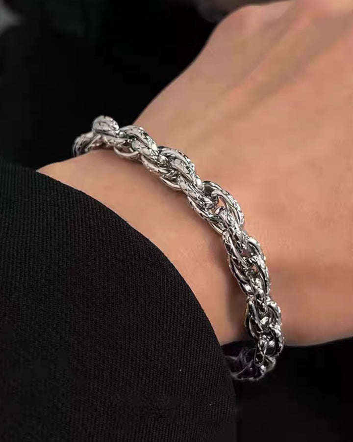 Vine Bracelet in stainless steel
