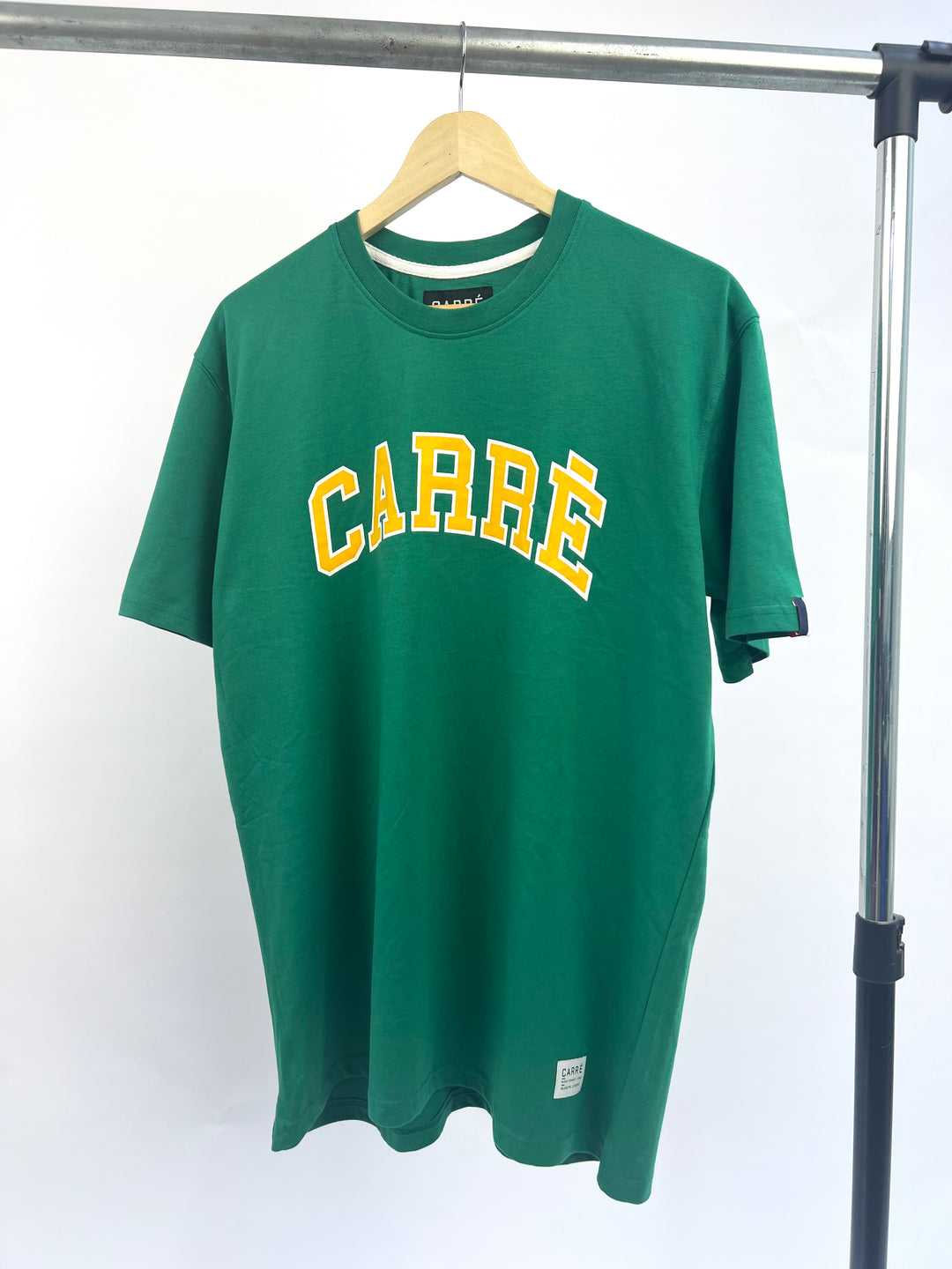 Carre logo text print t-shirt