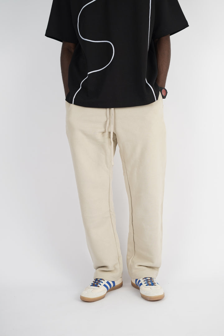 Artiemaster Cotton Sweatpants in Beige