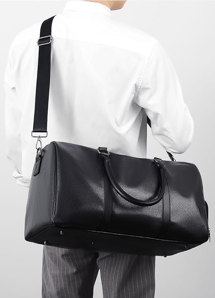 Garm Island Gentleman Duffel Bag in black