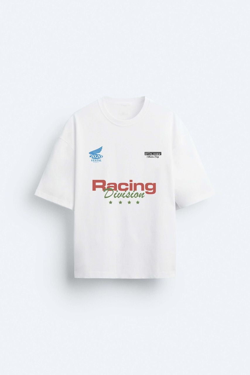 Garm Island Racing T-shirt in White