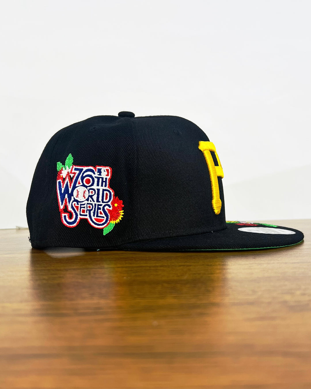 Pittsburgh Embroidered New Era Snapback in black