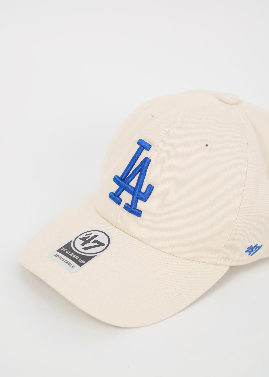 LA Baseball Adjustable Cap in Cream