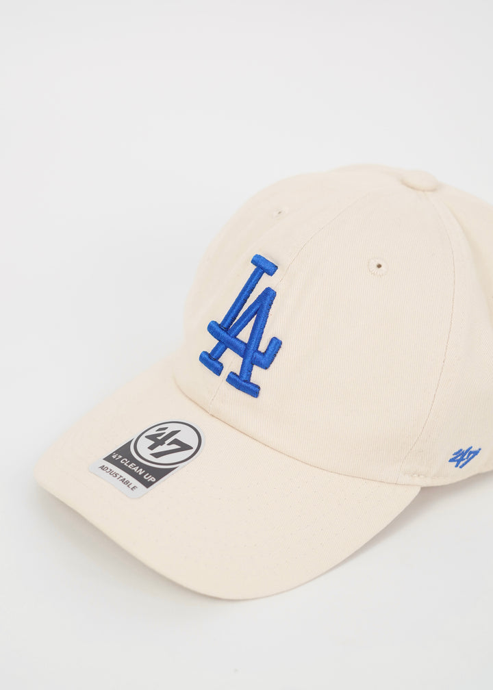LA Baseball Adjustable Cap in Cream