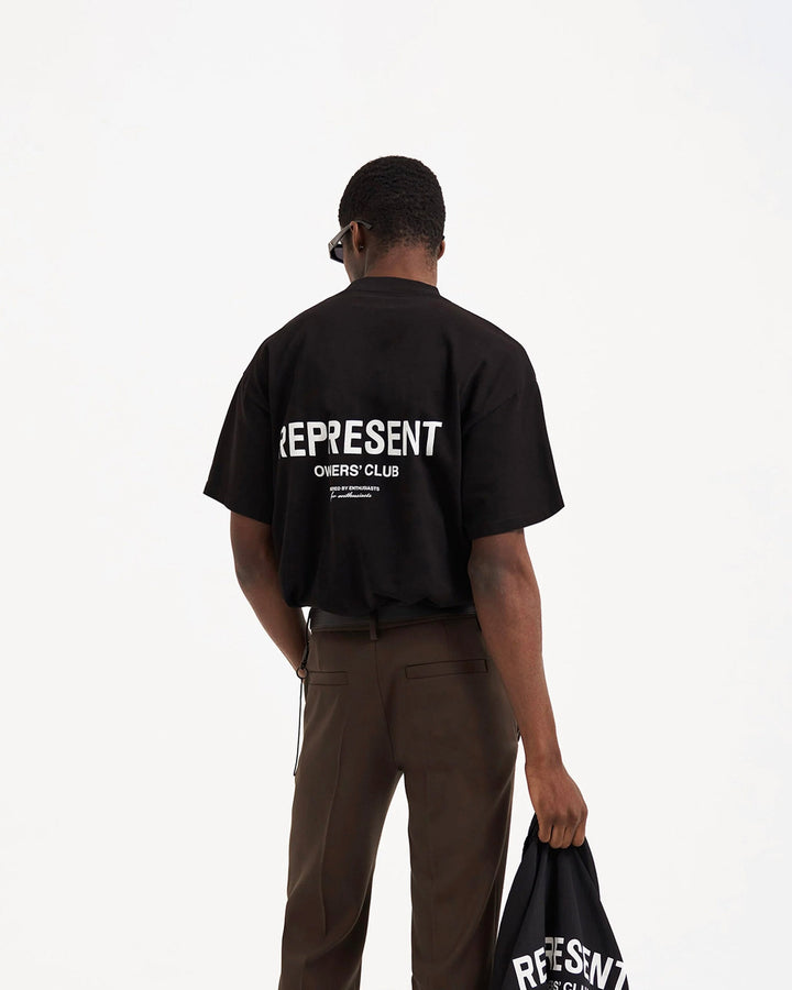 REPRESENT OWNERS CLUB T-SHIRT IN BLACK