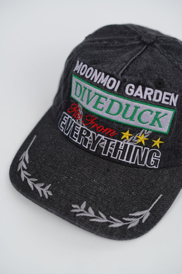 Moonmoi Garden Adjustable Baseball Cap in Wash