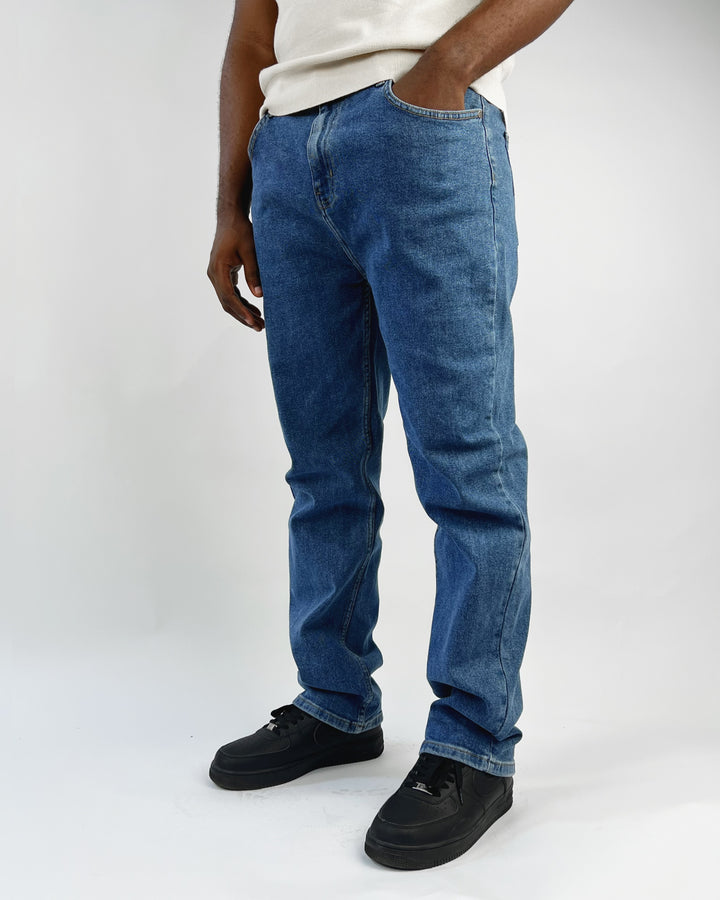 N Man Regular Fit Denim Jeans in blue