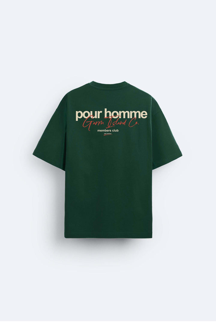 Garm Island Pour Homme T-shirt in Green