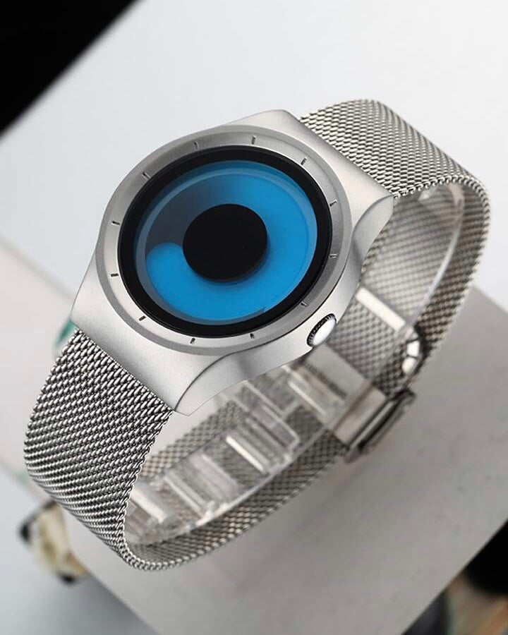 SINOBI Cool Blue Ocean Quartz wrist Watch