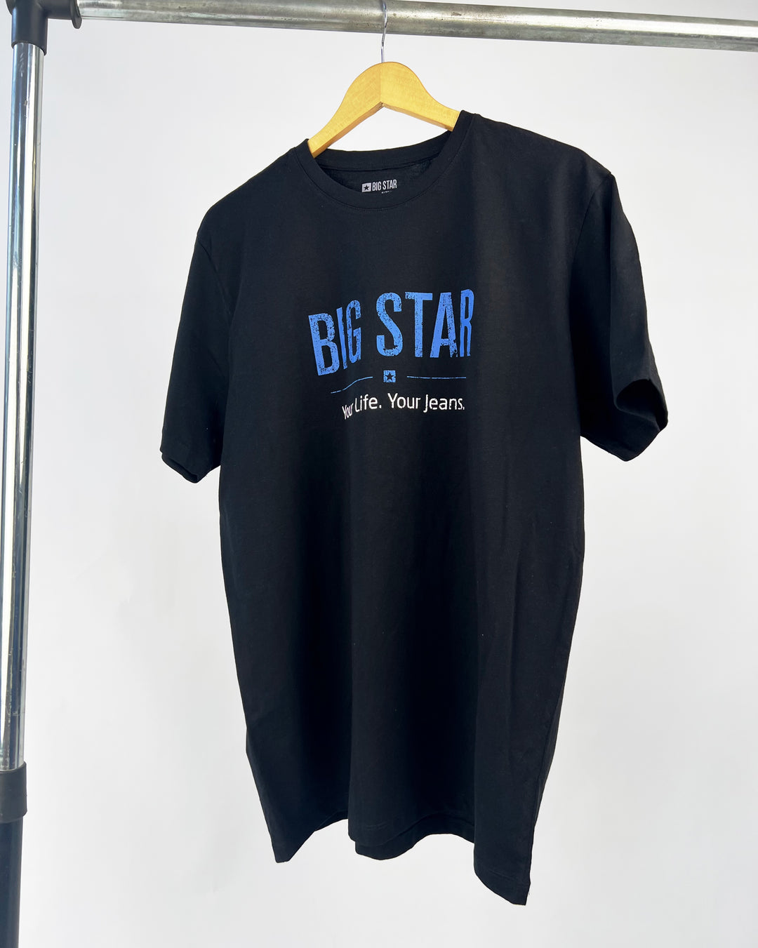 Big Star text print t-shirt