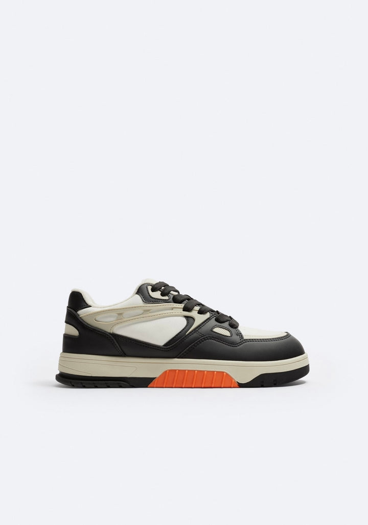 ZARA MULTICOLORED MULTIPIECE SNEAKERS