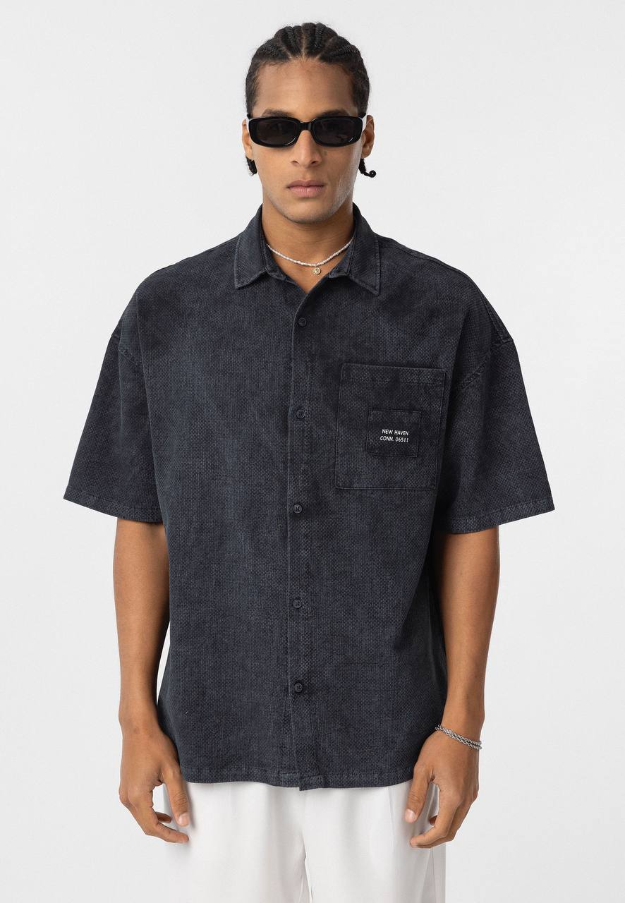 Vamos New Haven shirt in Black
