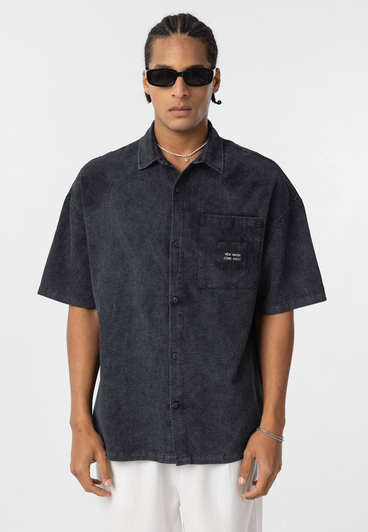 Vamos New Haven shirt in Black