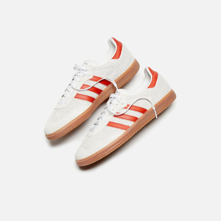 Adidas OG Woven Crystal Samba Trainers in White