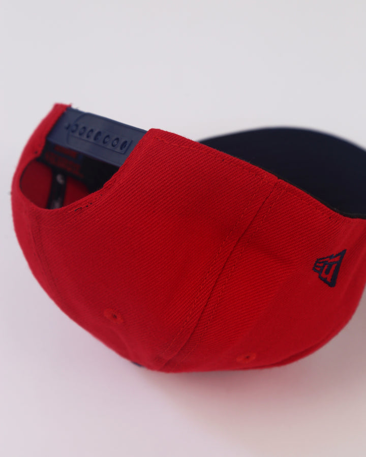 Washington Nationals 9fifty Snapback Cap in red