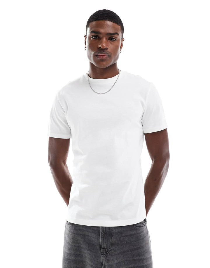 Garm Island Premium Plain T-shirt in white