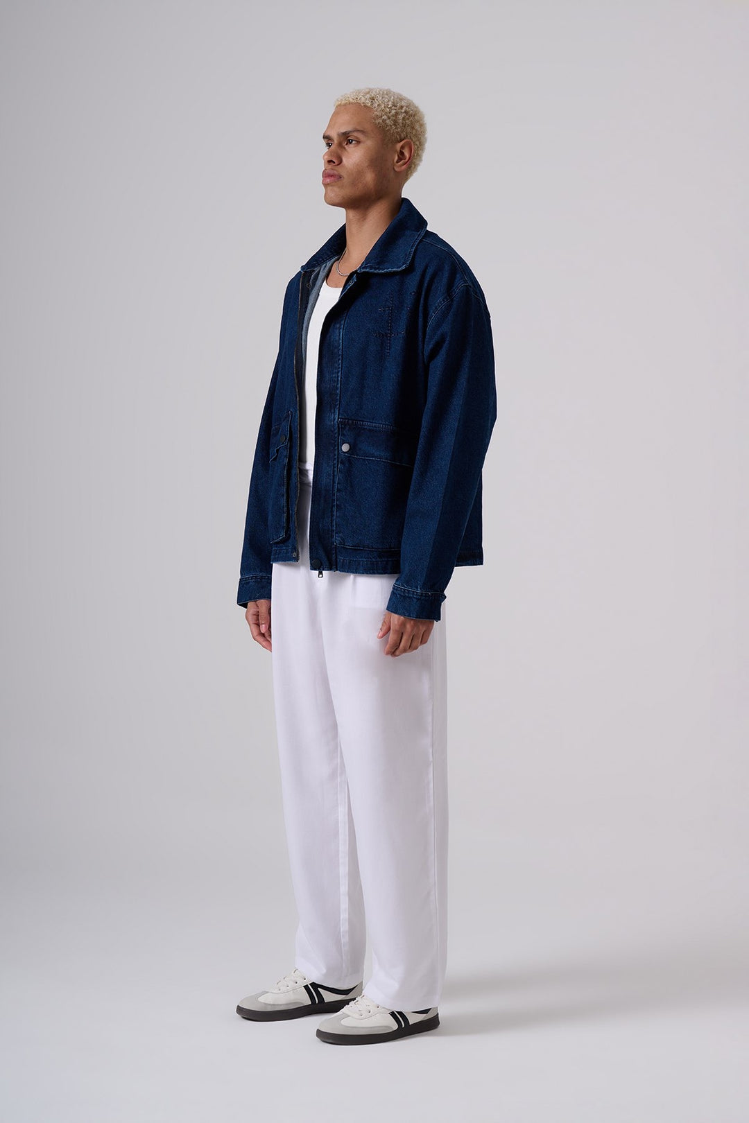 2512 denim jacket in navy blue