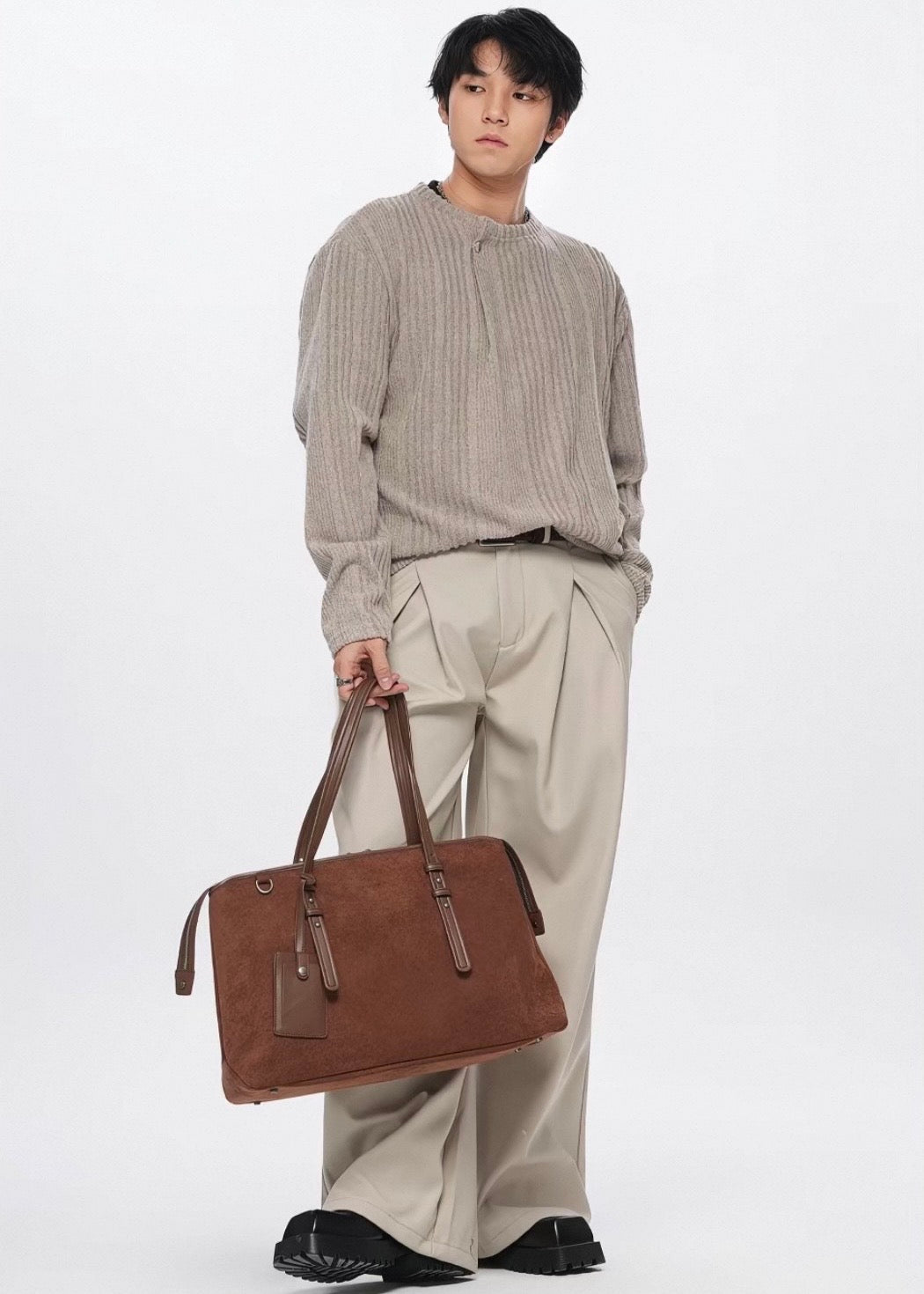 YADAMUI Satchel bag in brown