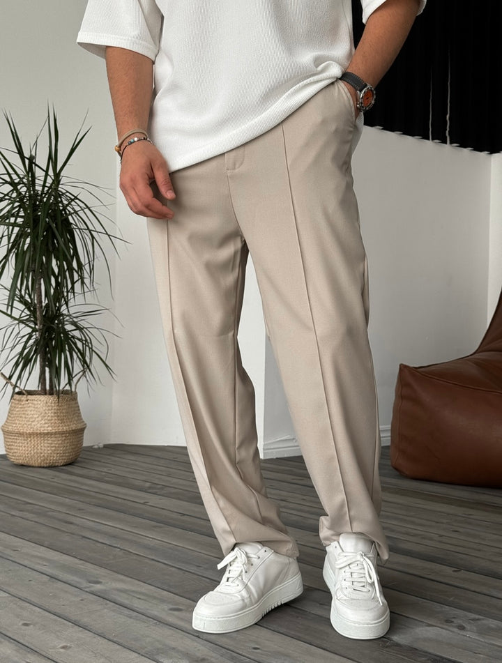 Difransel straight fit pants in carton