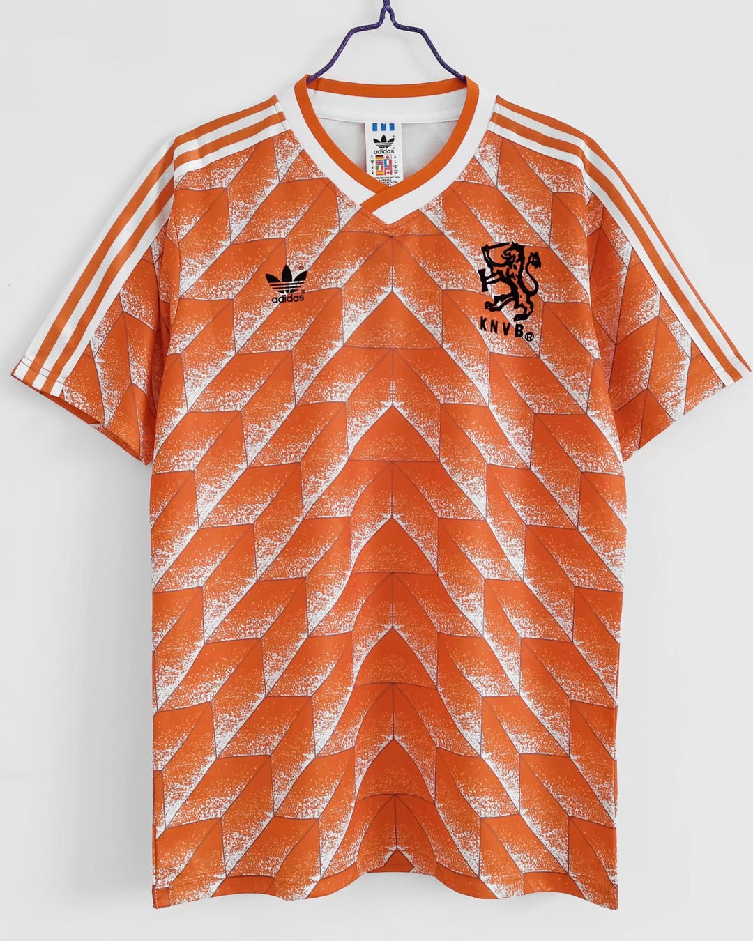 Netherlands 1988 Retro Jersey T-shirt in orange