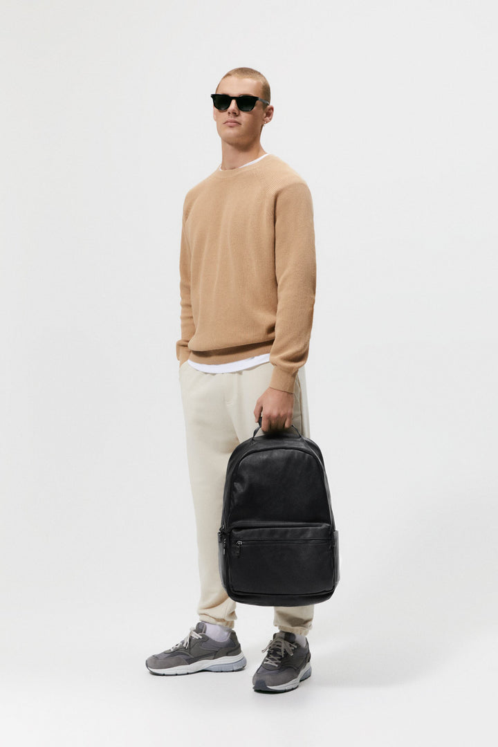 Zara Multi Pocket Backpack bag in black