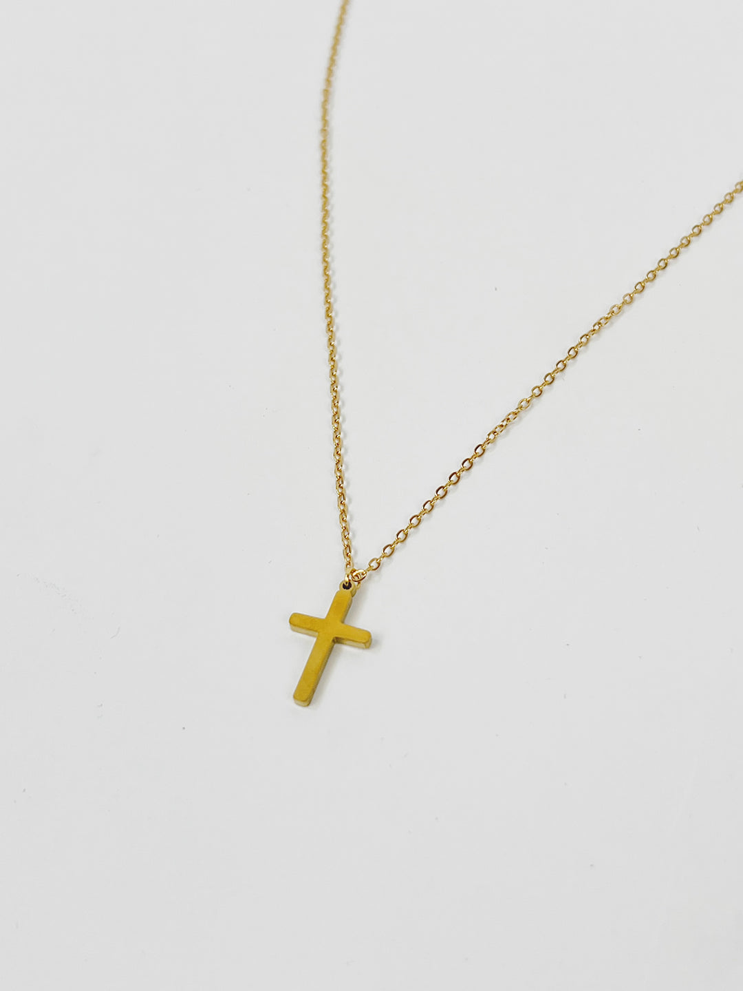 Cross Necklace in gold