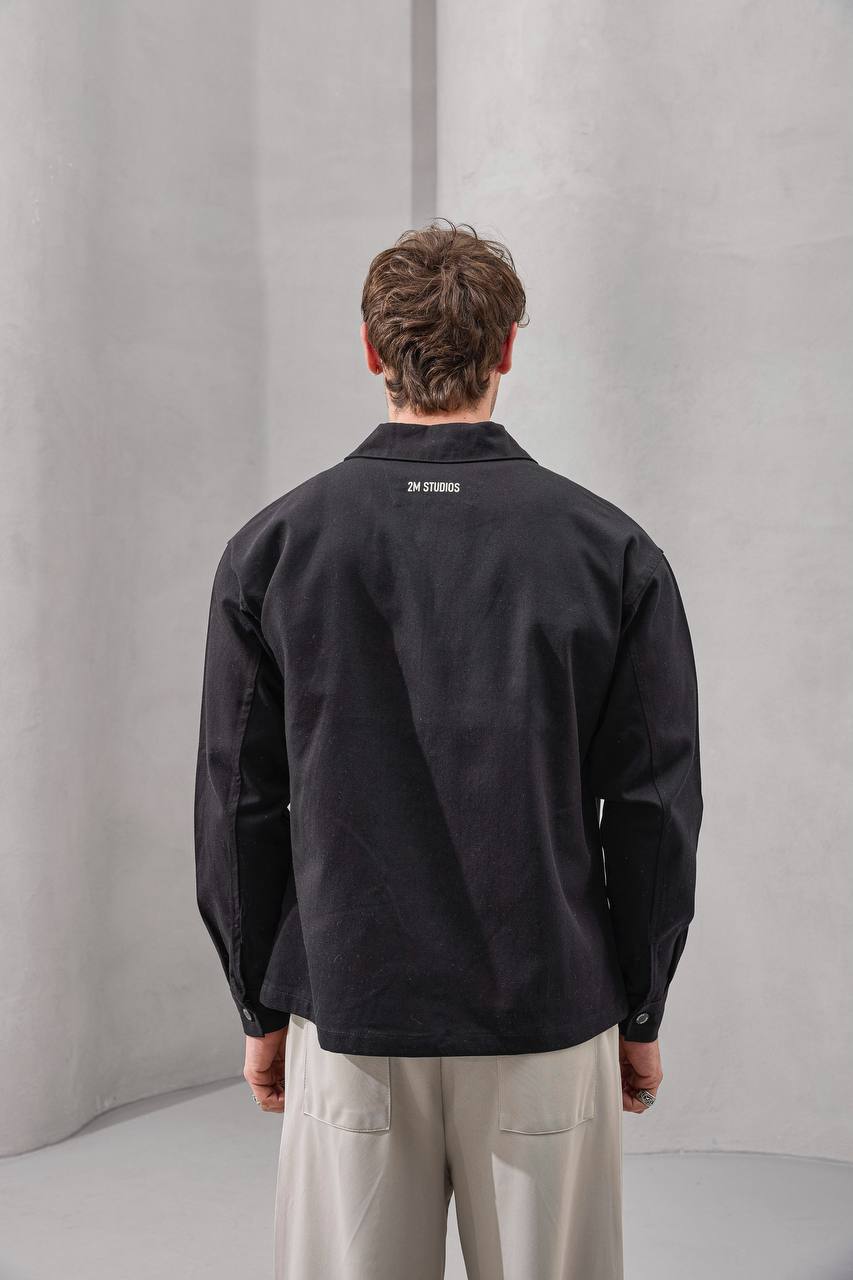 2morrow Zip Along Colt Print Jacket in Black