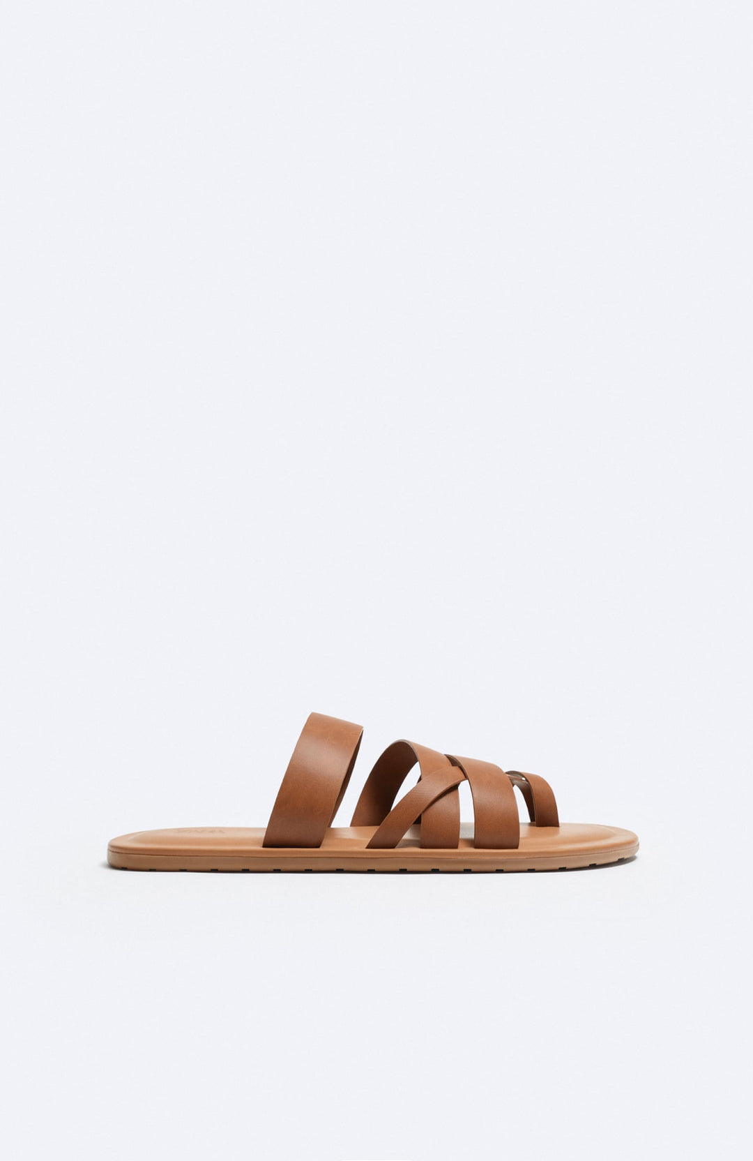 Zara Strappy Sandals in brown