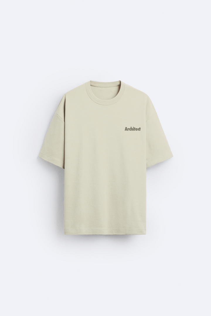 Garm Island Architect T-shirt in Ecru