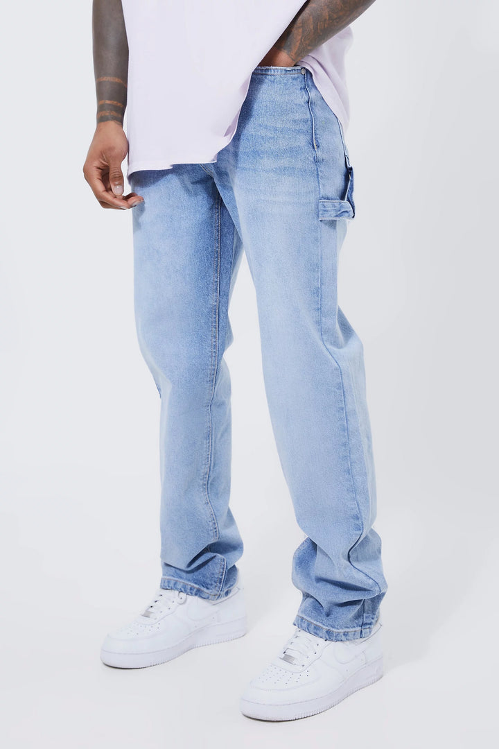 Boohooman Relaxed fit Carpenter Jeans