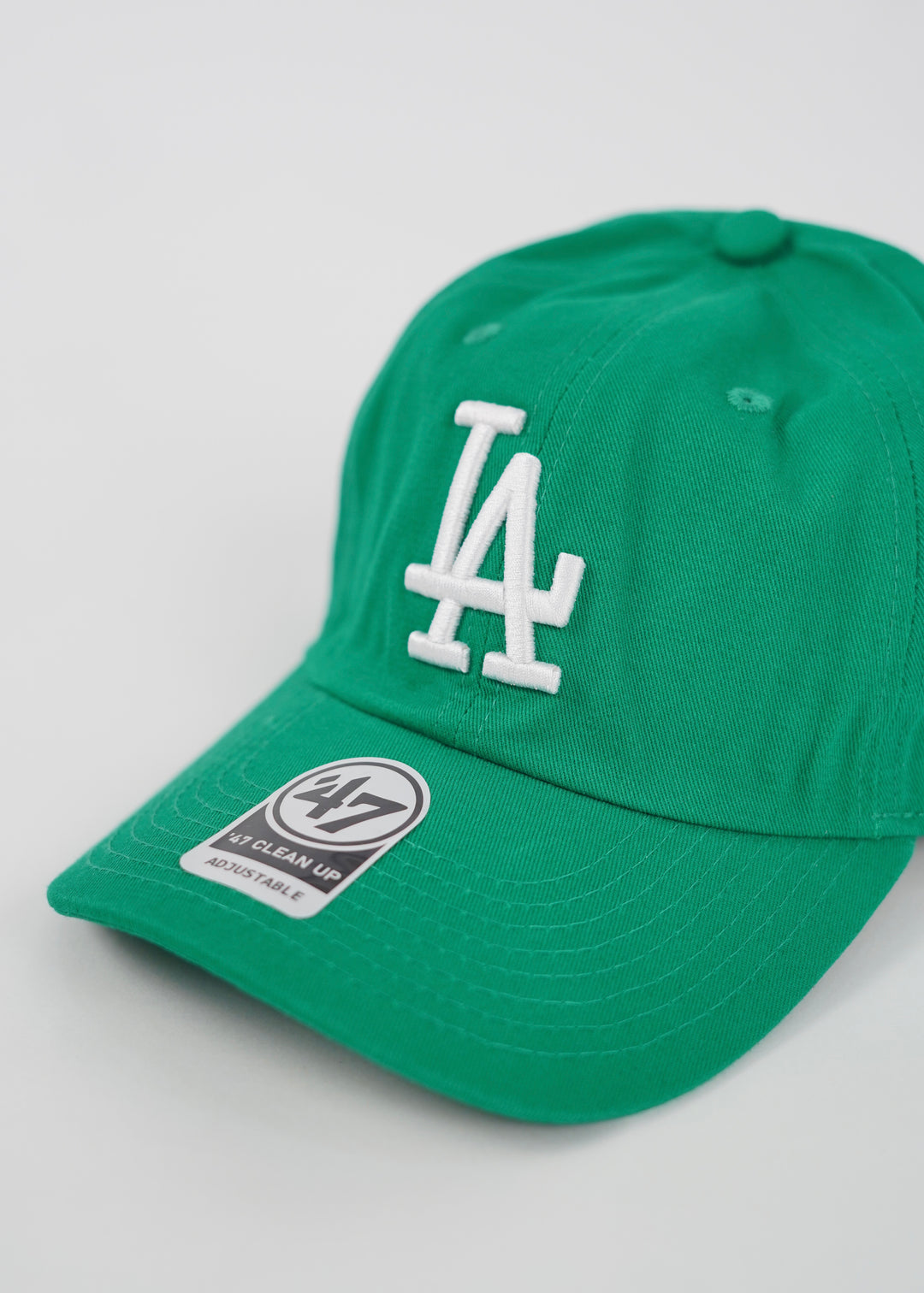 LA Baseball Adjustable Cap in Green