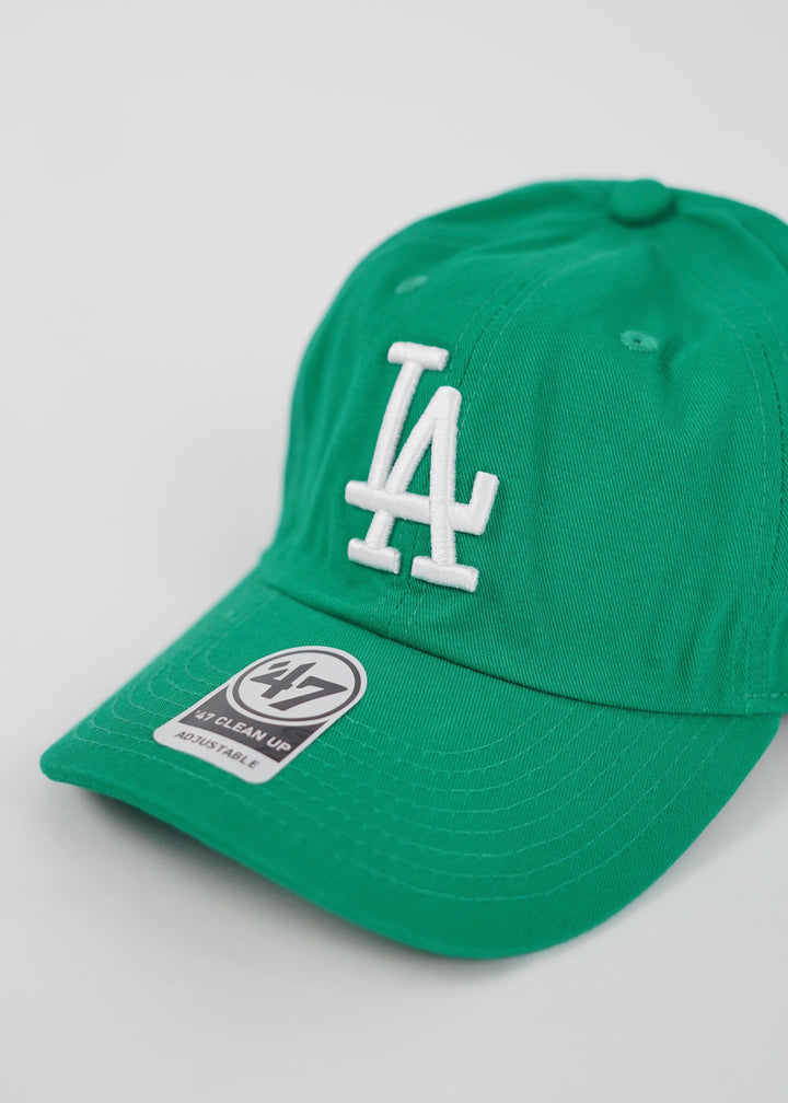 LA Baseball Adjustable Cap in Green
