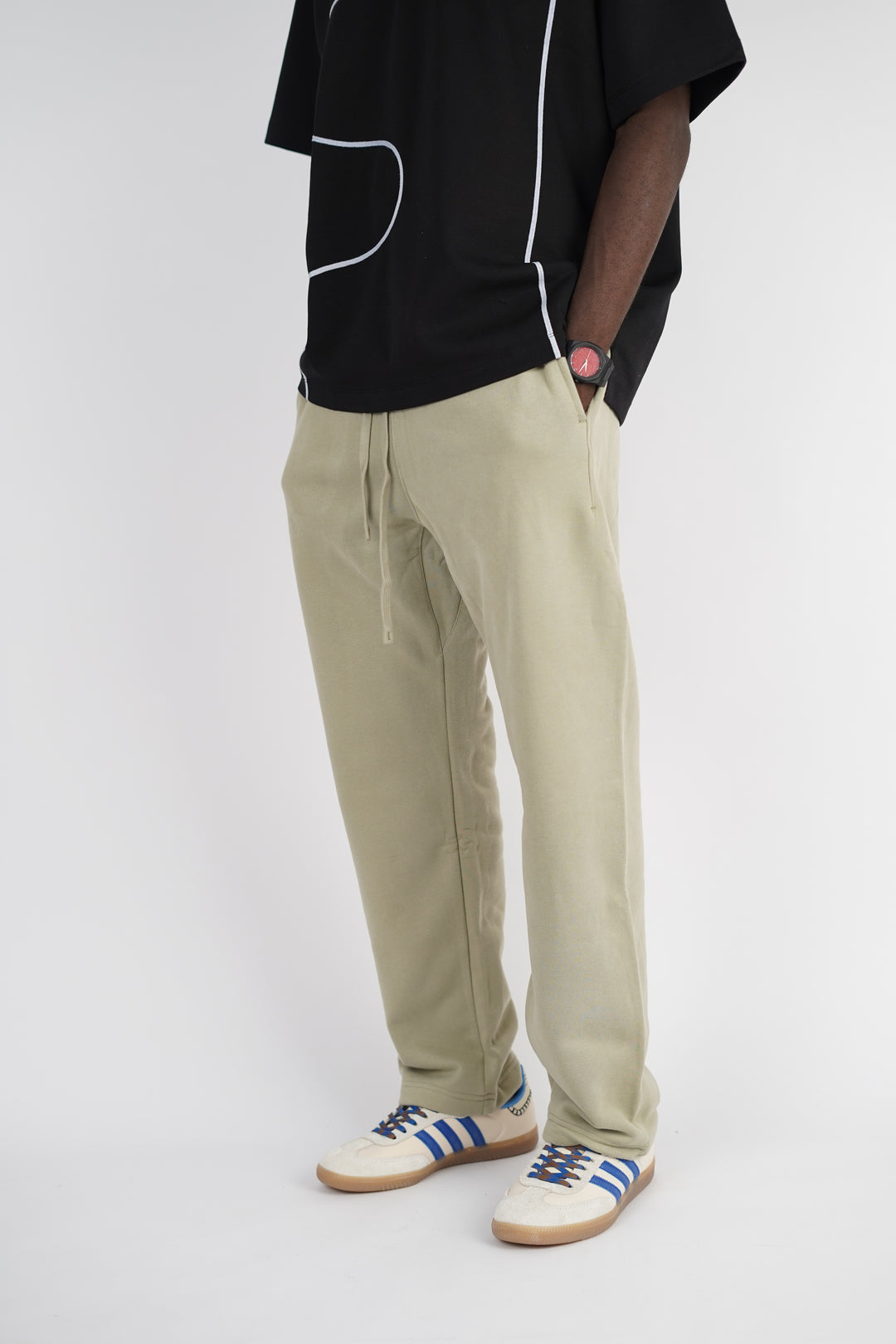 Artiemaster Cotton Sweatpants in Mint Green