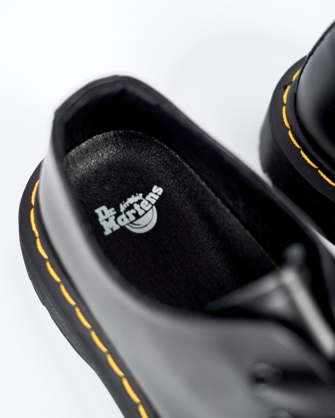 Dr Martens 3 eyed lace up black sole Oxford Shoes