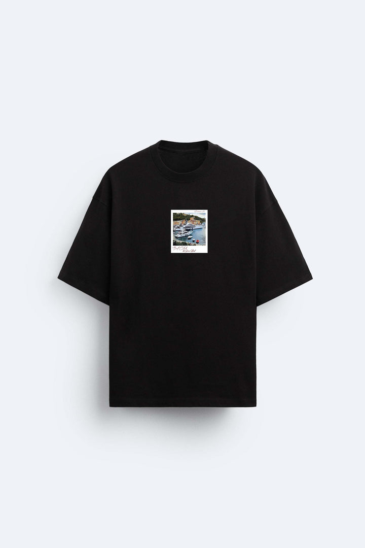 Garm Island Limited Edition Boat Club La Mer T-shirt in Black