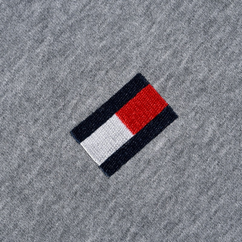 Tommy Hilfiger big logo hoodie in grey