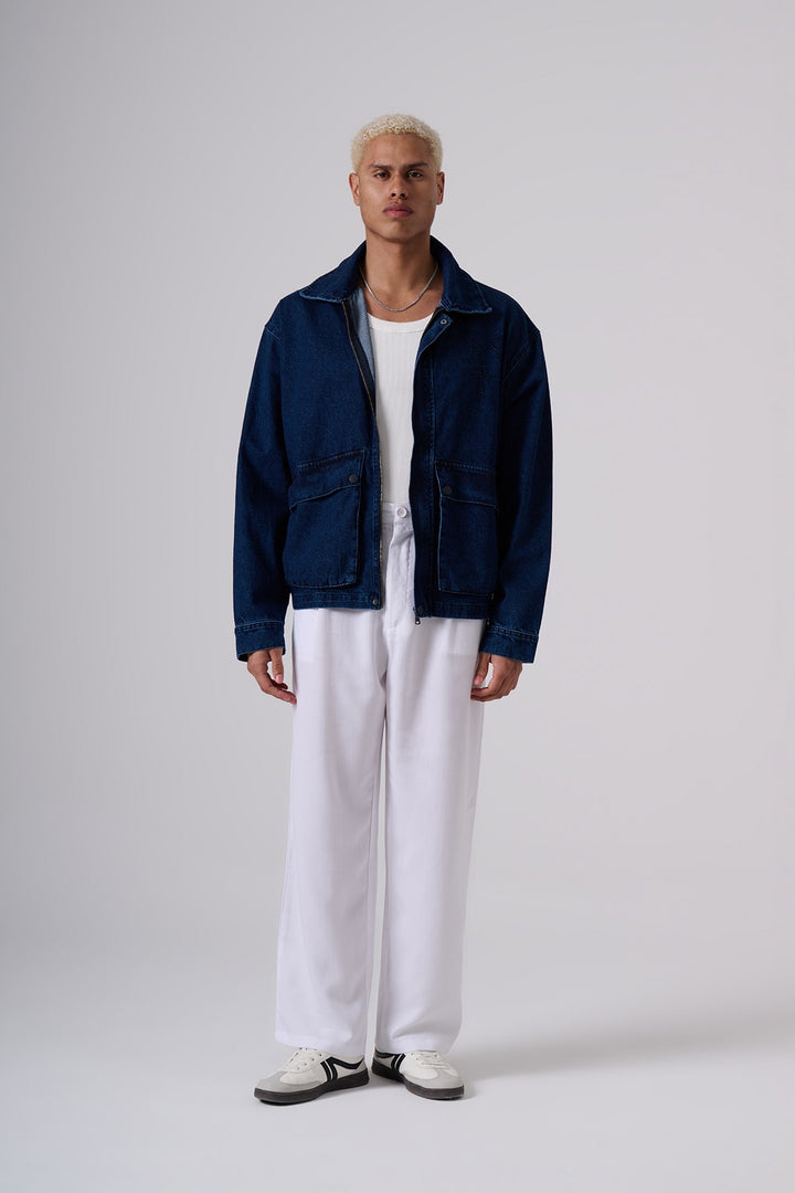 2512 denim jacket in navy blue