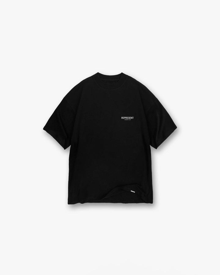 REPRESENT OWNERS CLUB T-SHIRT IN BLACK