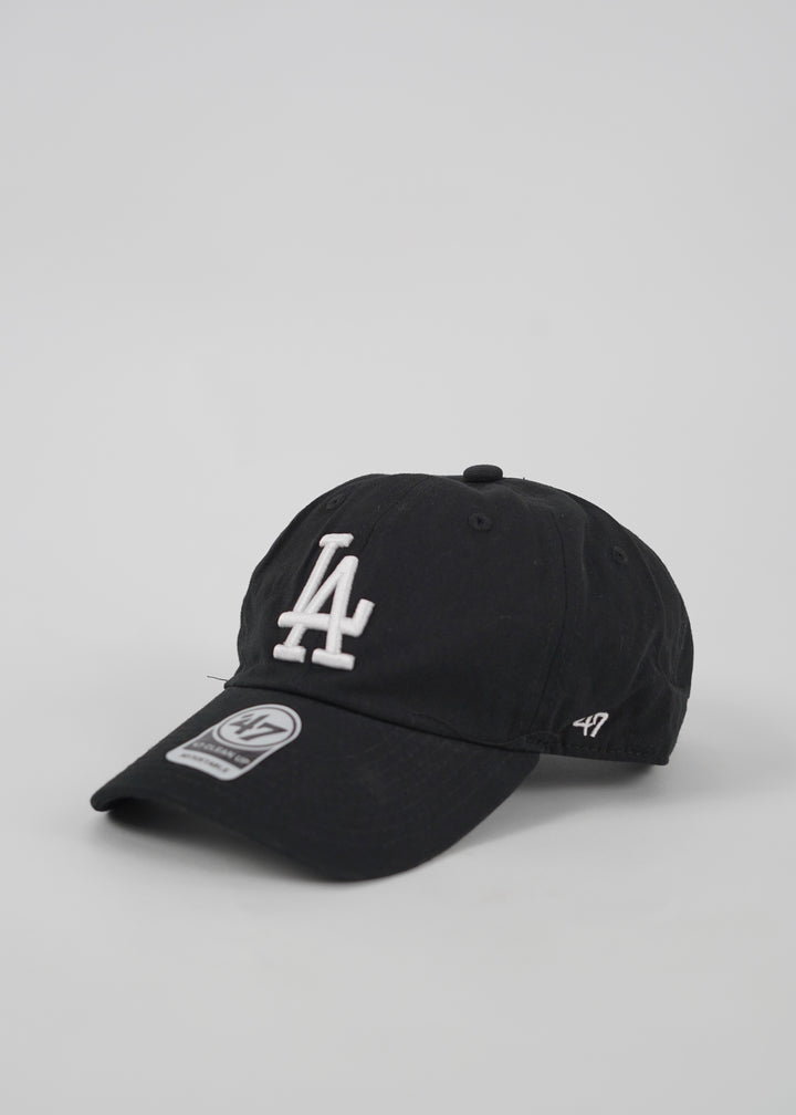 LA Baseball Adjustable Cap in Black and White